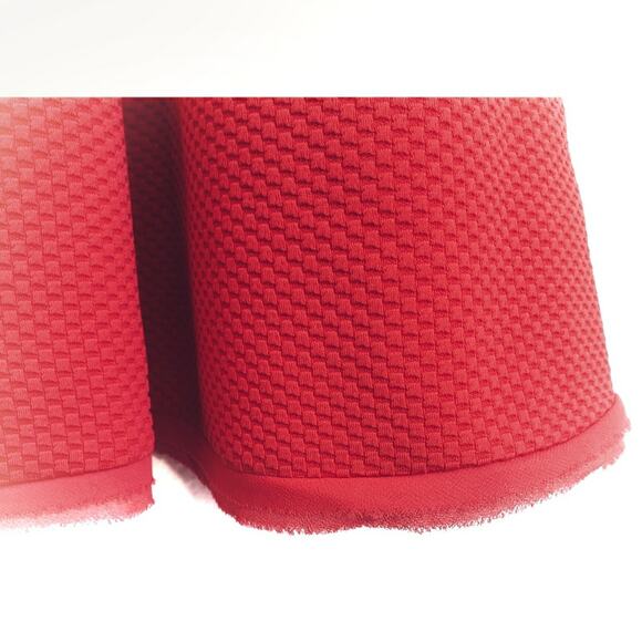 RACHEL ROY Popover textured sleeveless cutout dress in coral Size 10 NEW - Picture 3 of 7